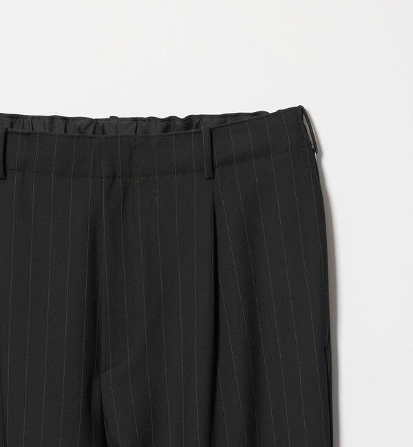 BEAUTY&YOUTH UNITED ARROWS「ダブルクロス 1プリーツ イージーパンツ No.7 タテヨコストレッチ」|チノ|