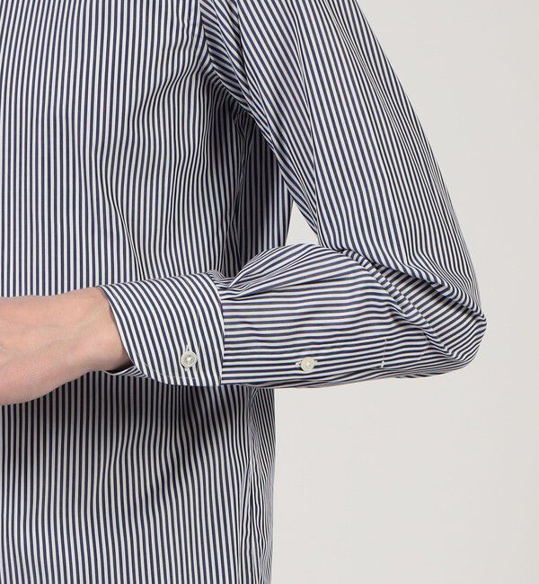 TOMORROWLAND MENS「200/2 コットンツイル ワイドスプレッドカラー ドレスシャツ」|シャツ・ブラウス|