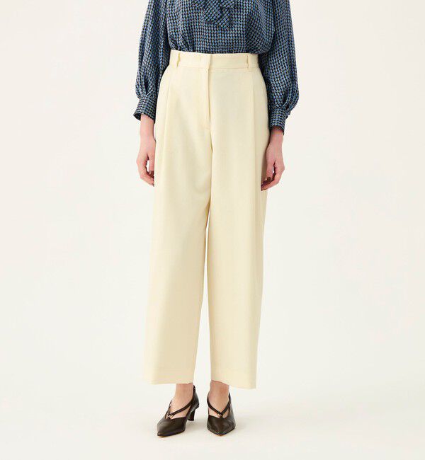 Ballsey「ポロワーズギャバジン 1タックストレートパンツ」|その他|