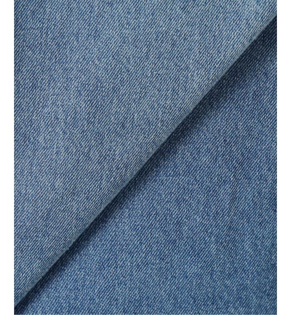 SLOBE IENA「《シリーズあり》LEDENIM BDU デニムシャツワンピース」|ワンピース|