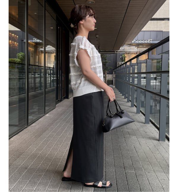 SLOBE IENA「《追加》UNIVERSAL OVERALL SLOBE別注 ジャンパースカート」|ワンピース|