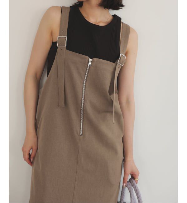 SLOBE IENA「《追加》UNIVERSAL OVERALL SLOBE別注 ジャンパースカート」|ワンピース|