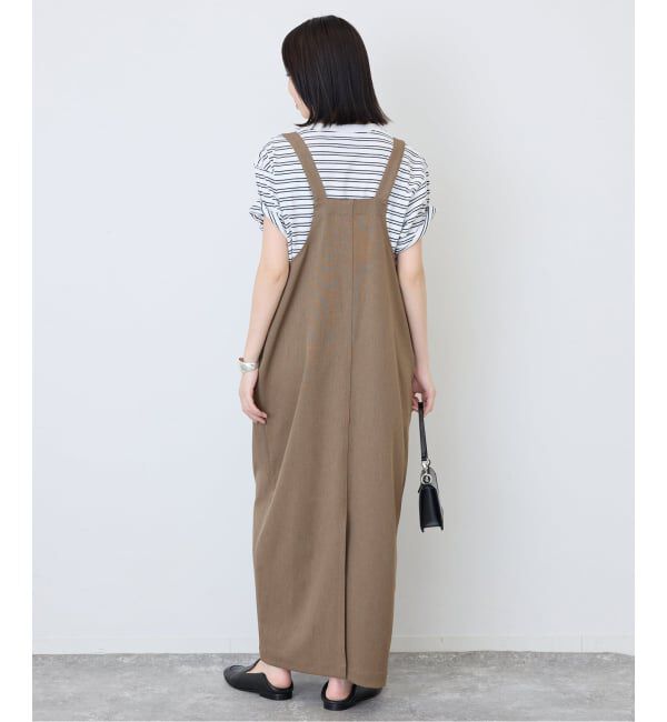 SLOBE IENA「《追加》UNIVERSAL OVERALL SLOBE別注 ジャンパースカート」|ワンピース|