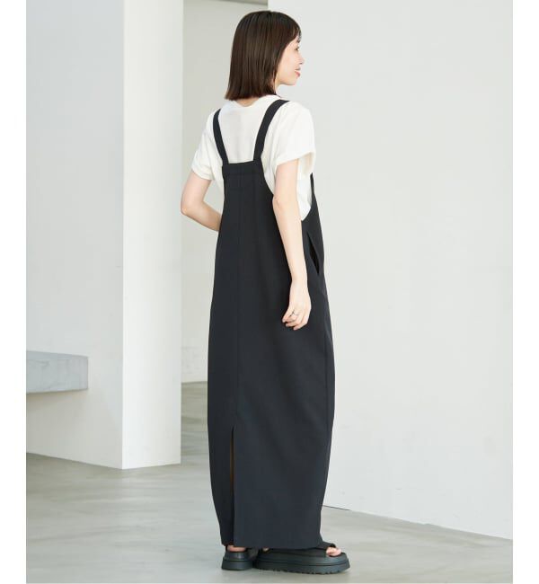 SLOBE IENA「《追加》UNIVERSAL OVERALL SLOBE別注 ジャンパースカート」|ワンピース|
