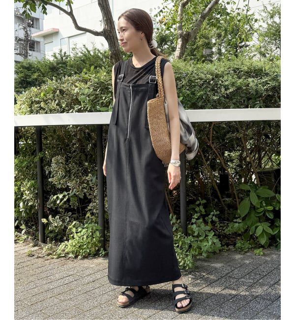 SLOBE IENA「《追加》UNIVERSAL OVERALL SLOBE別注 ジャンパースカート」|ワンピース|