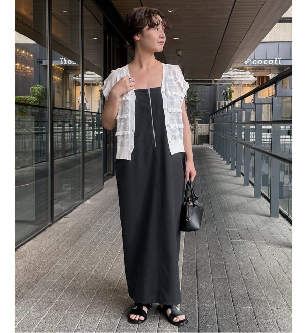 SLOBE IENA「《追加》UNIVERSAL OVERALL SLOBE別注 ジャンパースカート」|ワンピース|