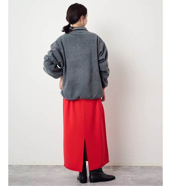 SLOBE IENA「《シリーズあり/予約》ウォッシャブルスムースニットワンピース」|ワンピース|