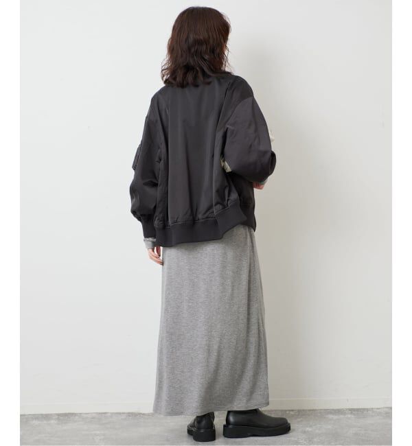 SLOBE IENA「《シリーズあり》ウール混ジャージーワンピース」|ワンピース|