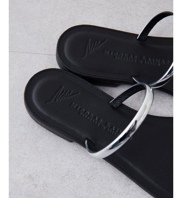  「〈WEB限定サイズ有〉【NICOLAS LAINAS】別注トングフラットサンダル」|その他|