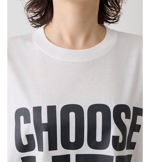  「【KATHARINE HAMNETT】スローガンTシャツ」|Tシャツ・カットソー|