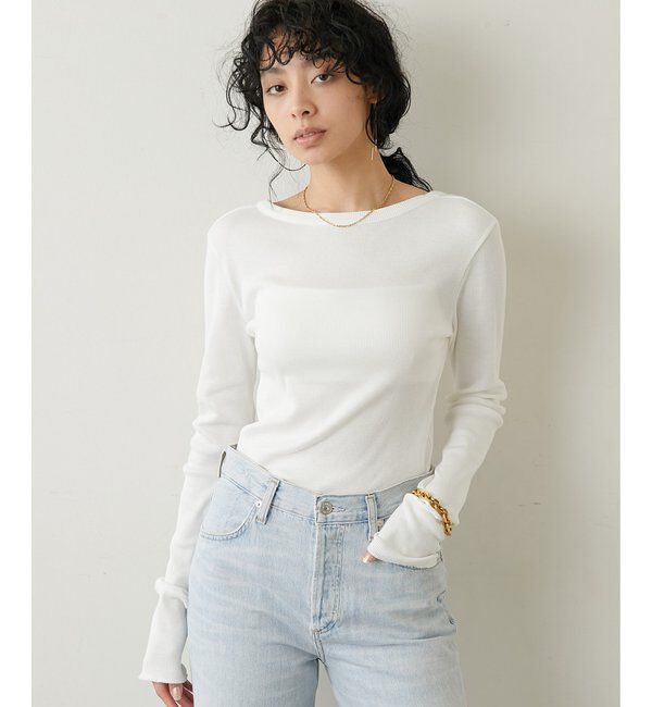  「Vバックシャンテレコカットソー3」|Tシャツ・カットソー|