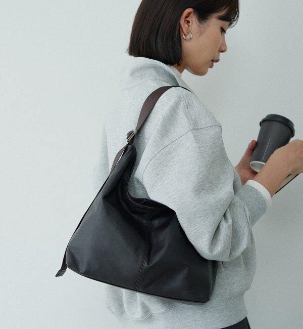  「《WEB限定》レザーホーボーバッグ M」|ショルダー・メッセンジャー|ブラウンその他1