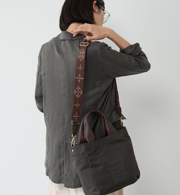  「【Souffle TOTE】《WEB限定》コーデュラナイロン2WAYトートバッグ」|トートバッグ|