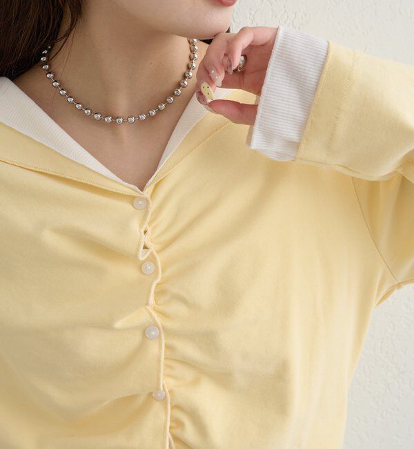  「配色カットソー」|Tシャツ・カットソー|