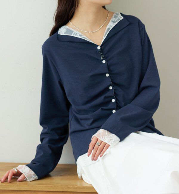  「配色カットソー」|Tシャツ・カットソー|