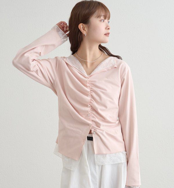  「配色カットソー」|Tシャツ・カットソー|