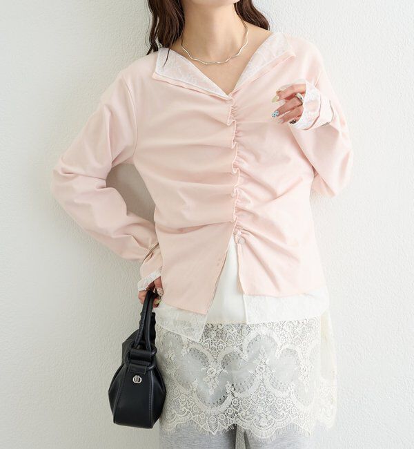  「配色カットソー」|Tシャツ・カットソー|