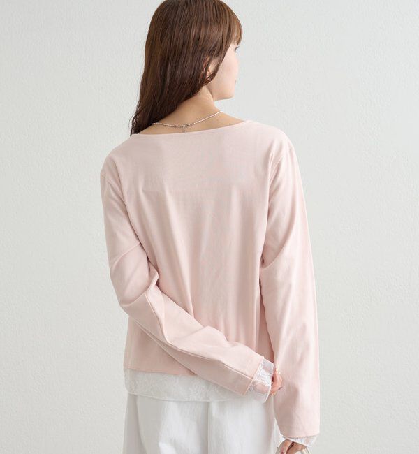  「配色カットソー」|Tシャツ・カットソー|