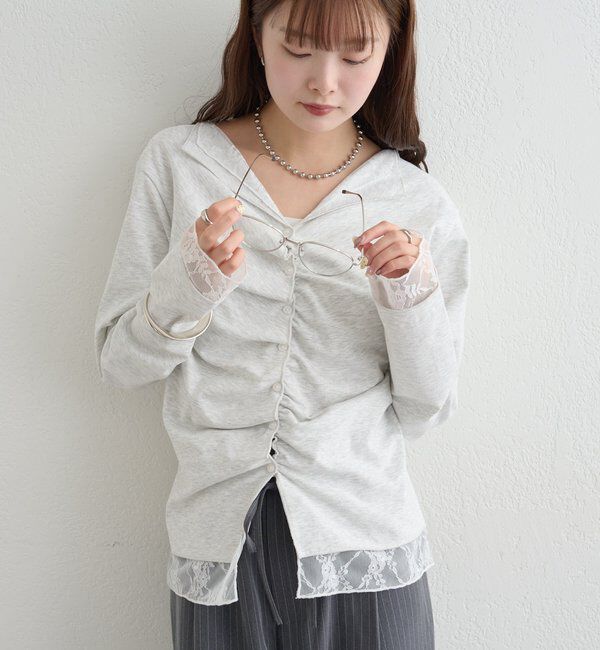  「配色カットソー」|Tシャツ・カットソー|