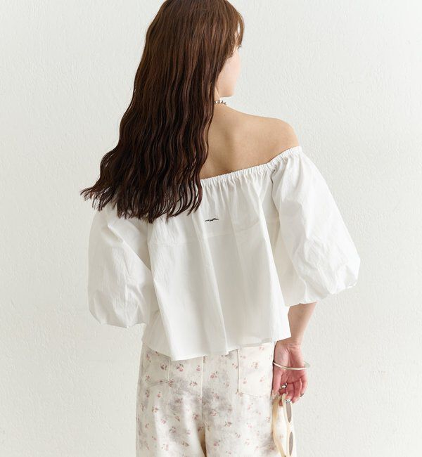  「オフショル袖バルーンブラウス」|シャツ・ブラウス|