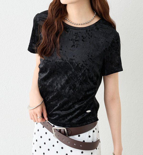  「ベロアTシャツ」|Tシャツ・カットソー|