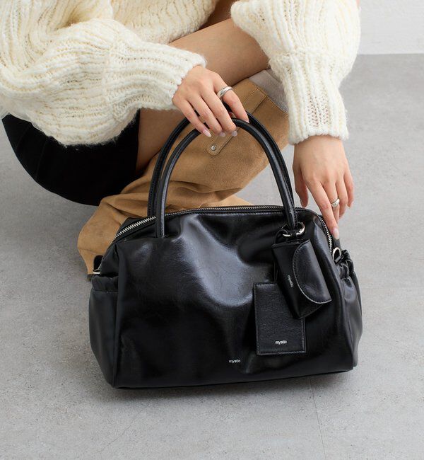  「サイドポケットボストンBAG」|ボストンバッグ|