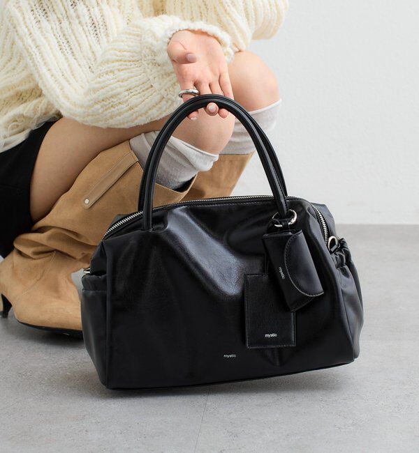  「サイドポケットボストンBAG」|ボストンバッグ|