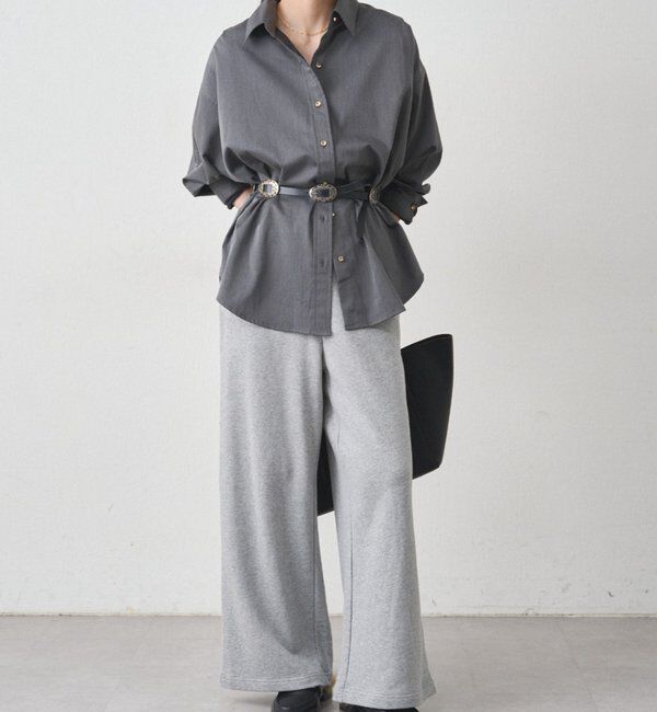  「《WEB限定リバイバルアイテム/累計販売１万枚達成》サテンBIGシャツ」|シャツ・ブラウス|