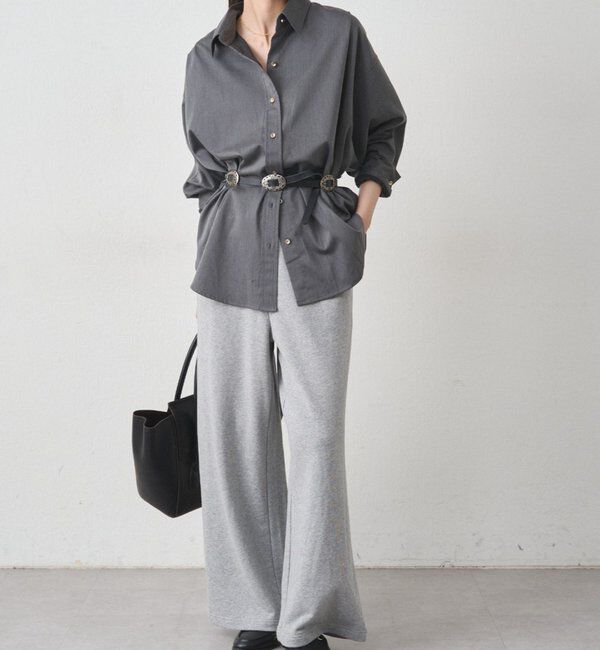  「《WEB限定リバイバルアイテム/累計販売１万枚達成》サテンBIGシャツ」|シャツ・ブラウス|