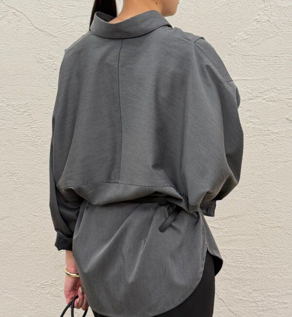 「《WEB限定リバイバルアイテム/累計販売１万枚達成》サテンBIGシャツ」|シャツ・ブラウス|