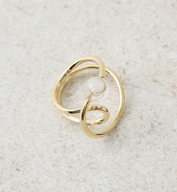collex「【dignif】【金属アレルギー対応】リンク ゛Orbit」|リング|ゴールド