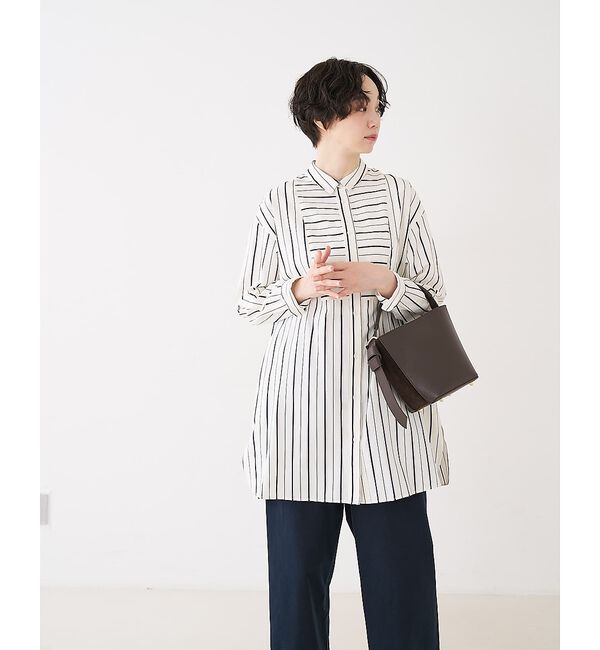 collex「【WEB限定】【AULENTTI/オウレンティ】　レザーバケットバッグ ポーチ付」|ショルダー・メッセンジャー|