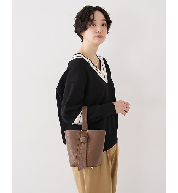 collex「【WEB限定】【AULENTTI/オウレンティ】　レザーバケットバッグ ポーチ付」|ショルダー・メッセンジャー|