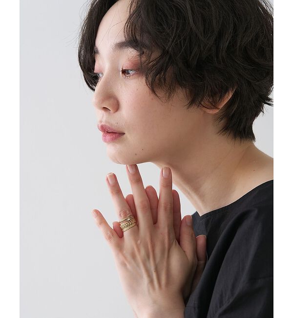 collex「【Ljud/ユード】4アソートデザインリングセット」|リング|