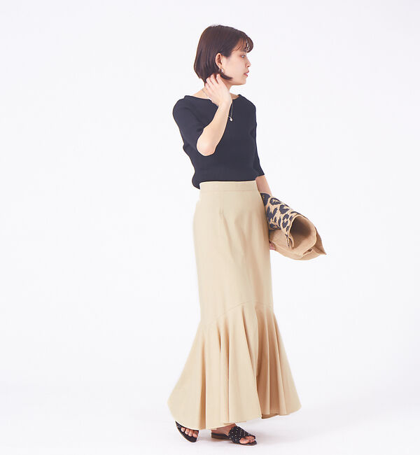 Rouge vif「【セットアップ対応】リネンマーメイドスカート」|スカート|