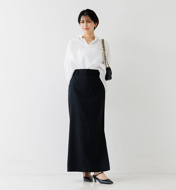 Rouge vif「【一部店舗限定】スリーブデザインスキッパーブラウス」|シャツ・ブラウス|