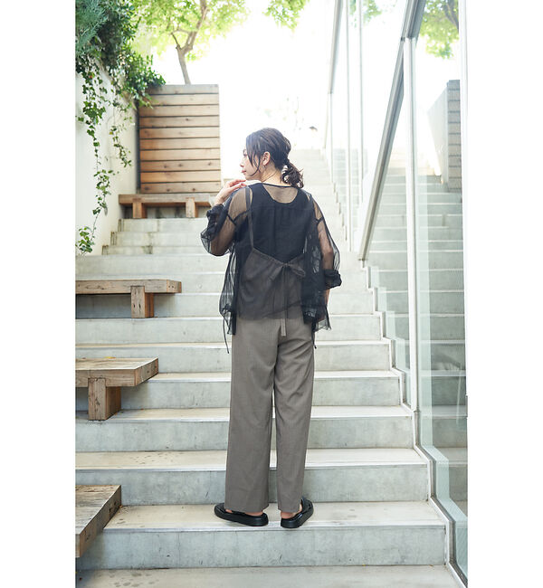 Rouge vif「2WAYチュールシアーブラウス」|シャツ・ブラウス|