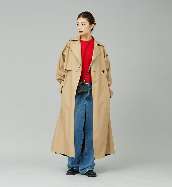 Rouge vif「【RED CARD/レッドカード】別注Dakota　ルーズストレートデニム」|デニム|