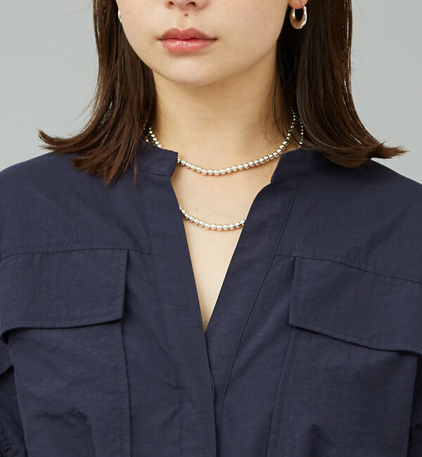 Rouge vif「ウエストマークシャツワンピース」|ワンピース|