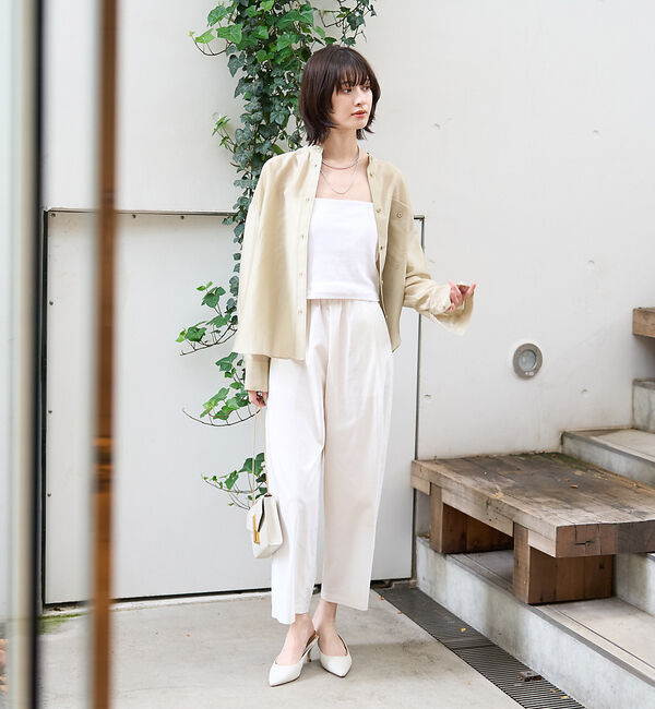 Rouge vif「ポケット付きシアーシャツ」|シャツ・ブラウス|