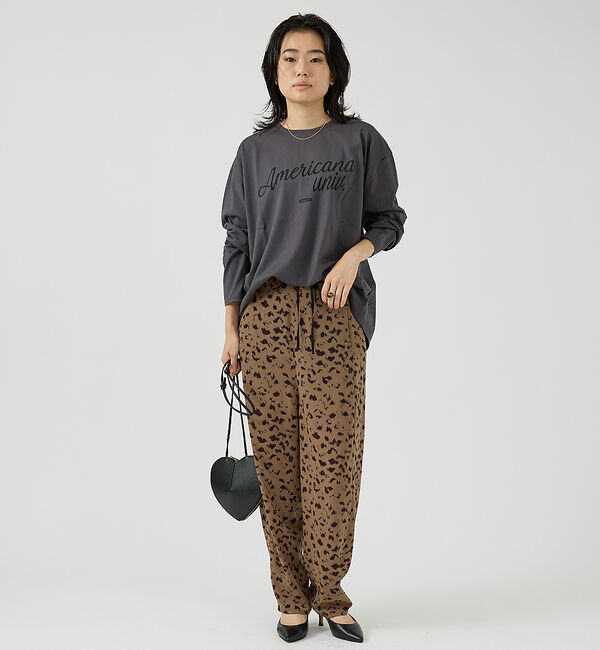 Rouge vif「【AMERICANA&times;MICA＆DEAL/ アメリカーナ&times;マイカ】long te」|Tシャツ・カットソー|