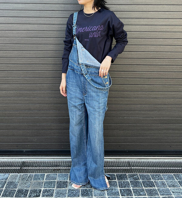 Rouge vif「【AMERICANA&times;MICA＆DEAL/ アメリカーナ&times;マイカ】long te」|Tシャツ・カットソー|