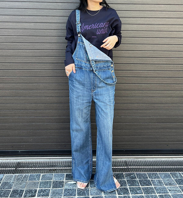 Rouge vif「【AMERICANA&times;MICA＆DEAL/ アメリカーナ&times;マイカ】long te」|Tシャツ・カットソー|