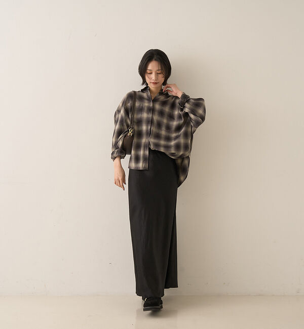 Rouge vif「オンブレーチェックシャツ」|シャツ・ブラウス|