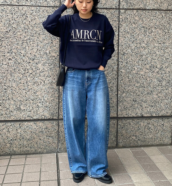 Rouge vif「【AMERICANA&times;MICA＆DEAL/ アメリカーナ&times;マイカ】ロゴニット」|ニット・セーター|