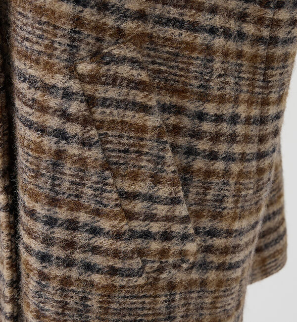 Rouge vif「【2サイズ展開】ウール混ショート丈スライバーコート」|その他|