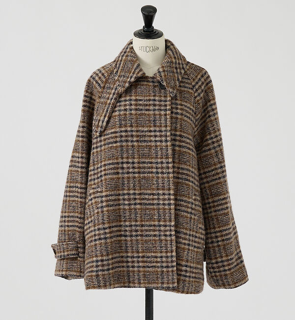 Rouge vif「【2サイズ展開】ウール混ショート丈スライバーコート」|その他|