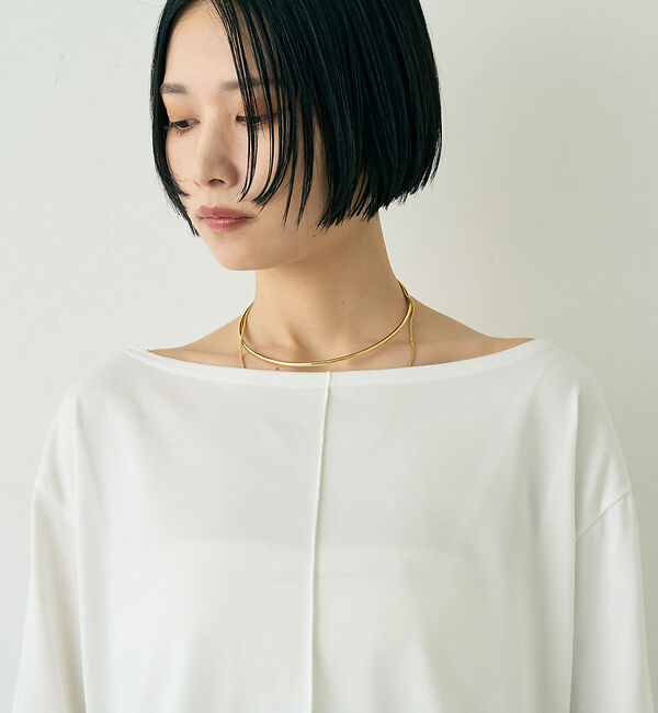 Rouge vif「綿ポリ天竺万能カットプルオーバー」|Tシャツ・カットソー|
