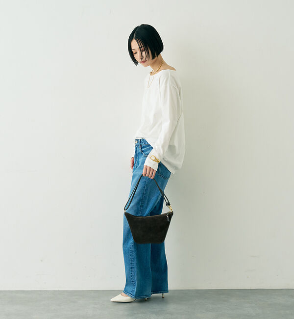 Rouge vif「綿ポリ天竺万能カットプルオーバー」|Tシャツ・カットソー|