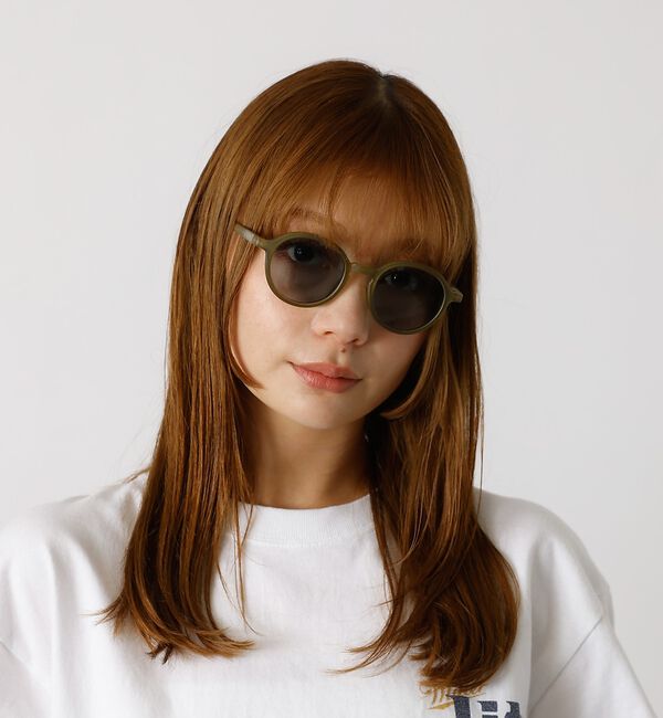 Rouge vif「【LE FOON / ルフォーン】 Mont Blanc  Cream/ラウンド」|メガネ|